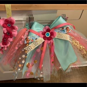 Disney Moana Theme Baby girl Tutu & Headband